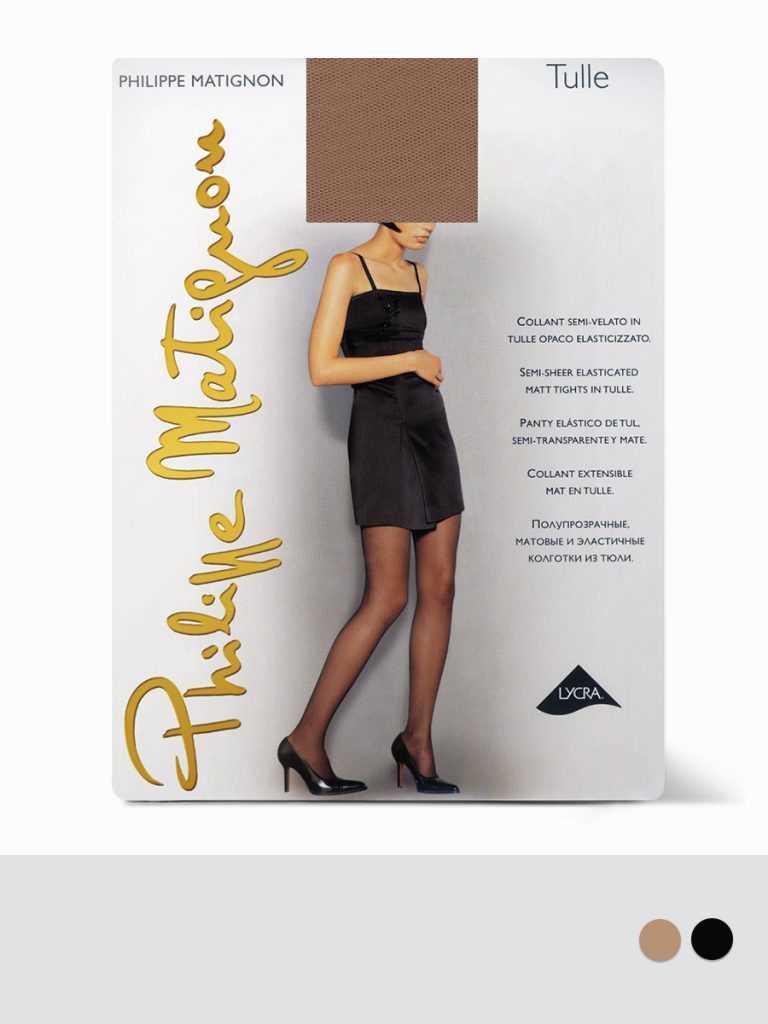 Колготки женские Philippe Matignon Tulle 30 den с эффектом тюля