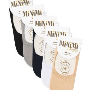 Подследники женские Minimi Bell из хлопка с силиконовым фиксатором