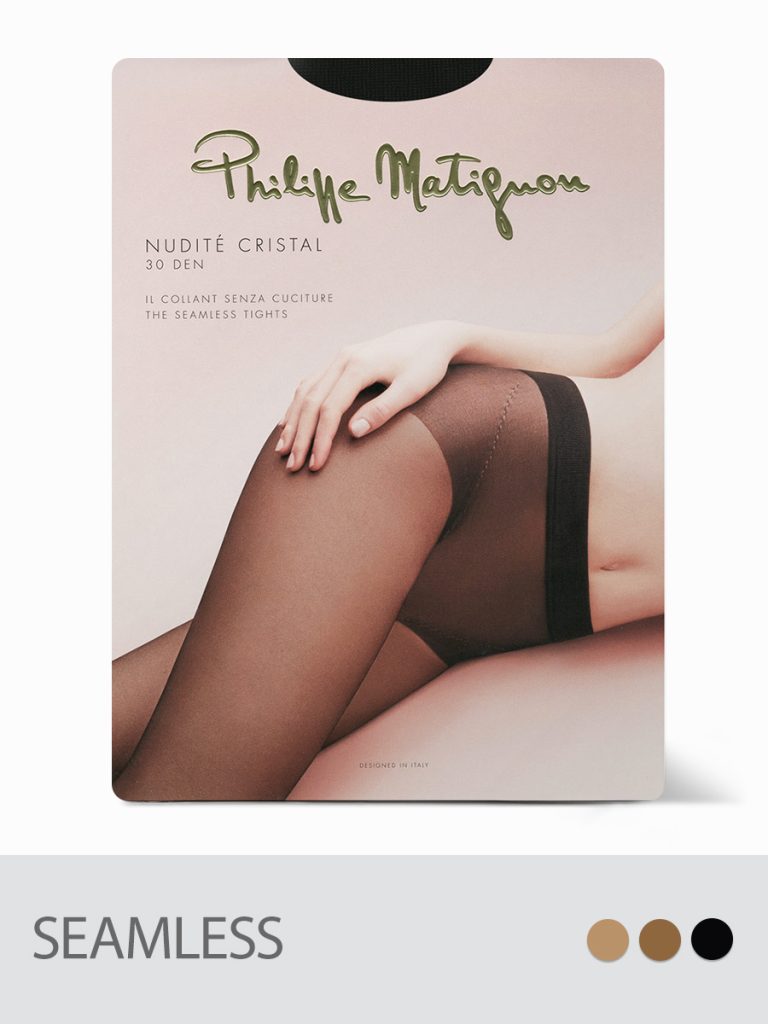 Колготки женские Philippe Matignon Nudite Cristal 30 den бесшовные
