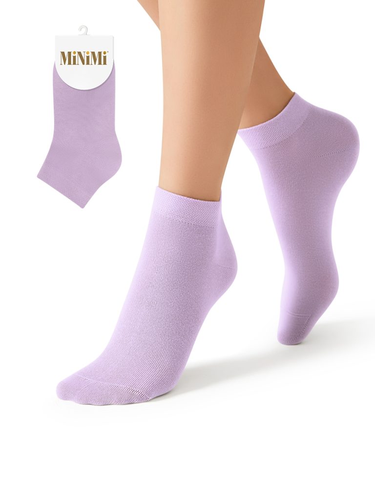 Носки женские Minimi Cotone 1201 хлопковые короткие, 6 цветов