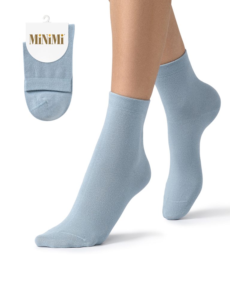 Носки женские Minimi Cotone 1202 хлопковые высокие, 6 цветов