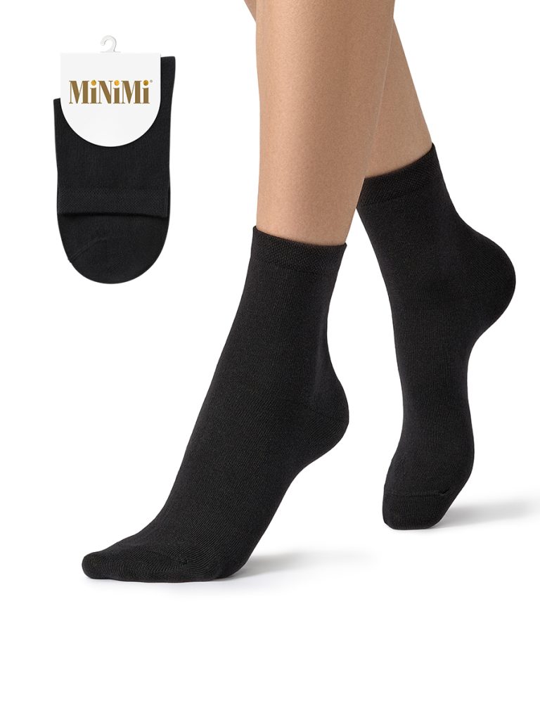 Носки женские Minimi Cotone 1202 хлопковые высокие, 6 цветов