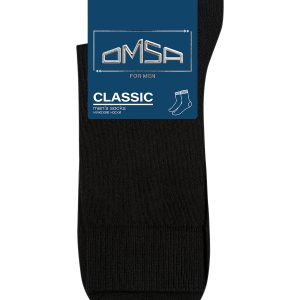 Носки мужские OMSA Classic 203 хлопковые высокие, широкая резинка