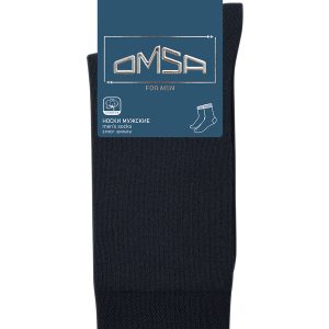 Носки мужские OMSA Classic 204 хлопковые всесезонные, гладь