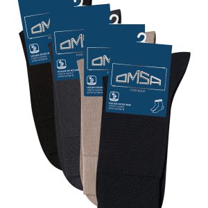 Носки мужские OMSA Classic 205 из бамбукового волокна, высокие
