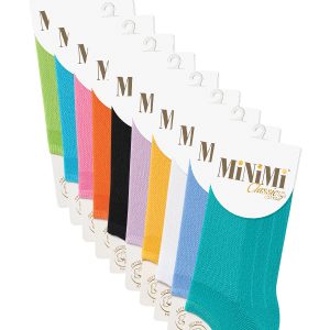Носки женские Minimi Cotone 1101 короткие с фактурой в сетку