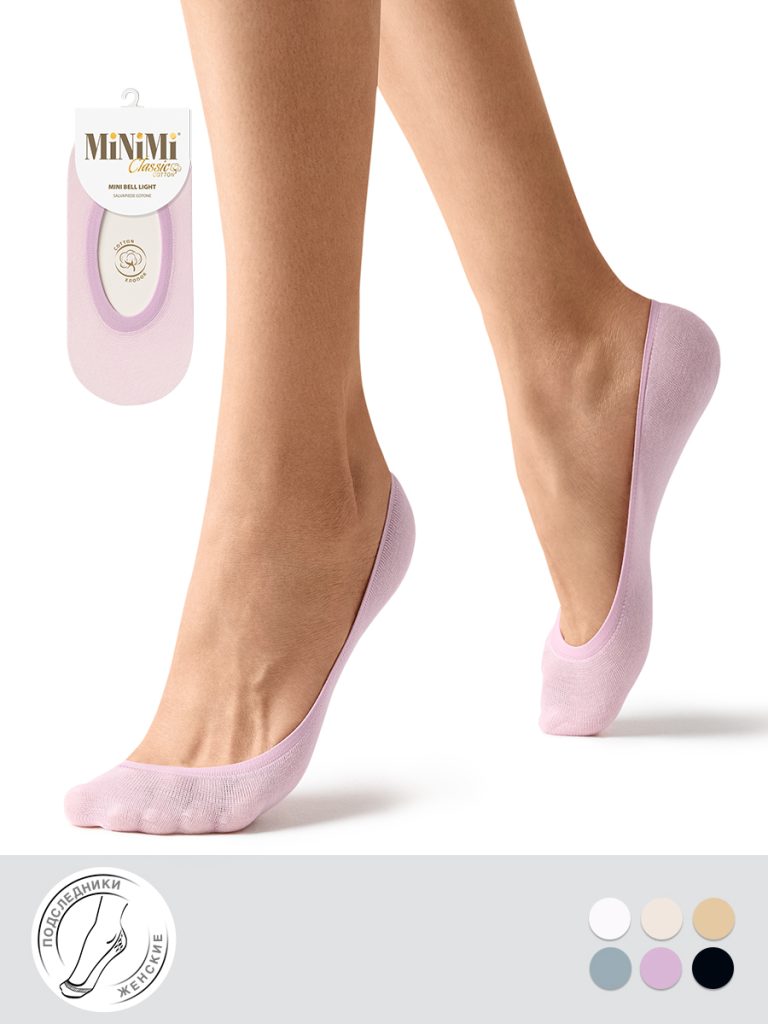 Подследники женские Minimi Bell Light из хлопка, тонкие летние