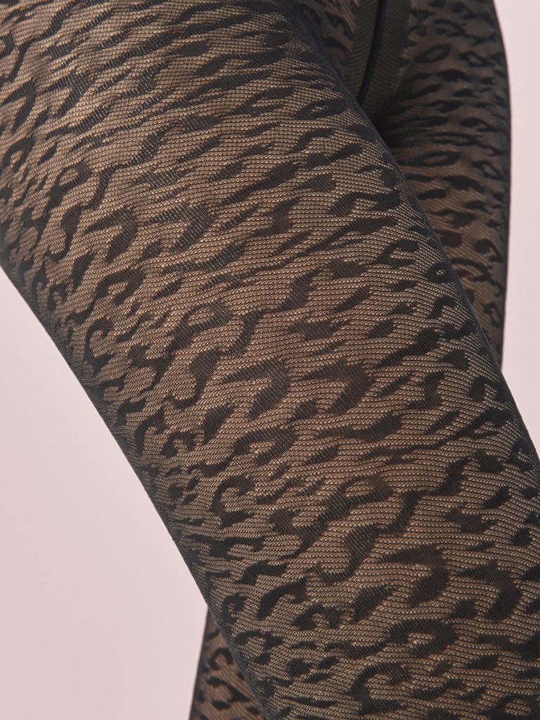 Колготки женские SISI Leopardo 40 den с леопардовым принтом