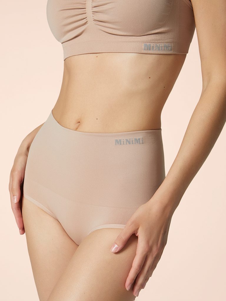 Трусы корректирующие MINIMI 2251MS Shaping Slip, широкий пояс, бесшовные