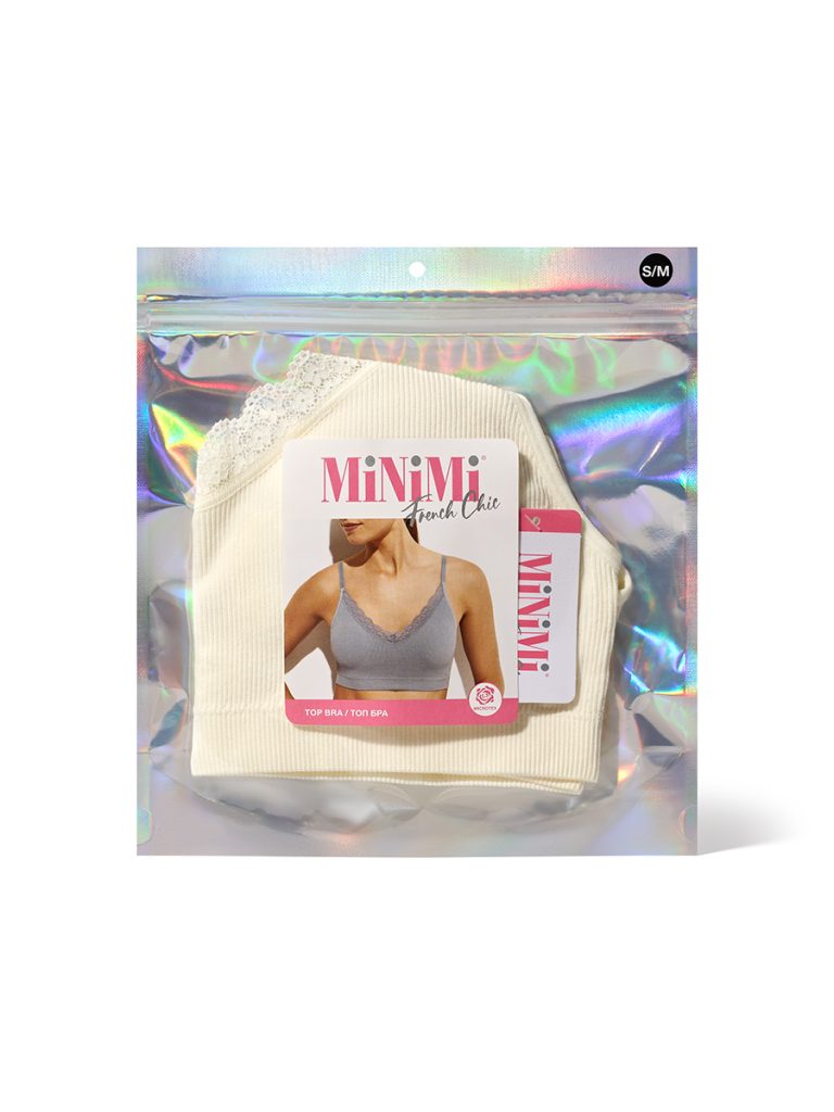 Топ MINIMI Mi1011S French Chic бесшовный на тонких бретелях