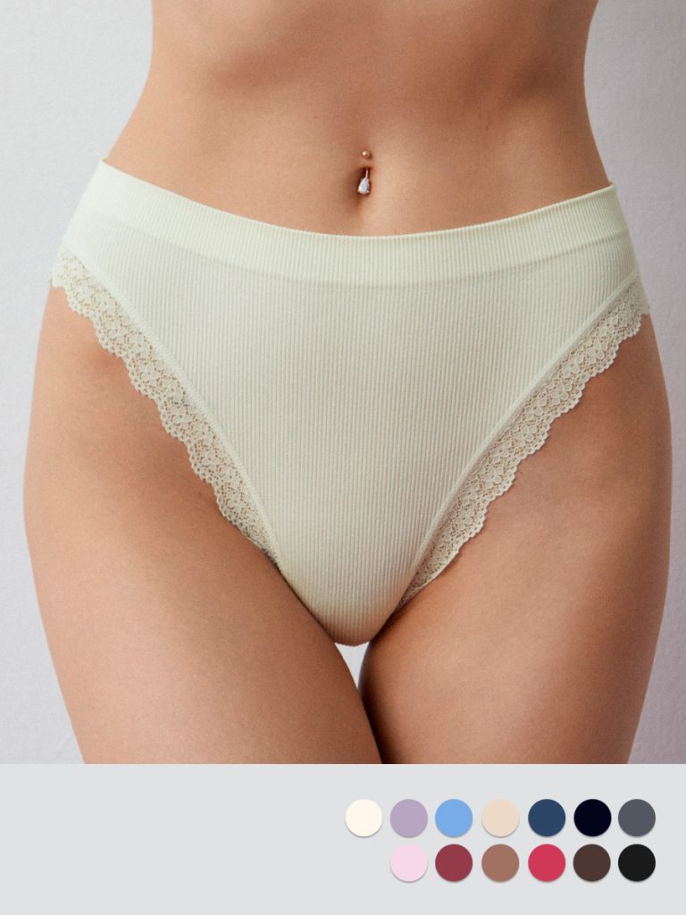 Трусы MINIMI Mi2241S French Chic Slip Alto бесшовные, завышенная талия