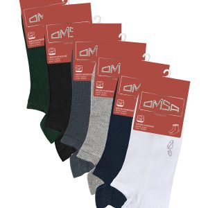 Носки мужские OMSA Active 113 короткие спортивные, задник-протектор