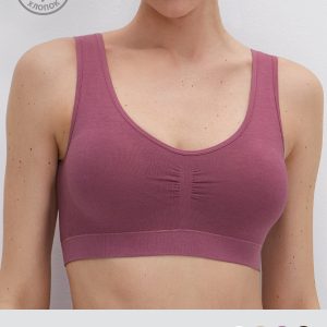 Топ OMSA OmD1121S Cotton бесшовный на широких бретелях с вкладышами
