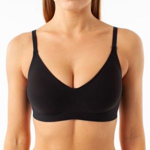 Бюстгальтер COQUETTE REVUE Comfort, бескостный, clean cut, черный