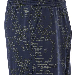 Пижама мужская OMSA Geometry 3302D, футболка с принтом и брюки, синяя