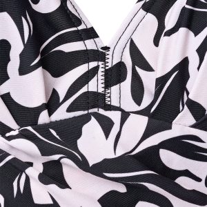 Купальник слитный OMSA Magnolia 2509K Intero, растительный принт