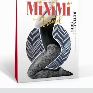 Колготки женские Minimi Retina Chic в сетку с графичным узором