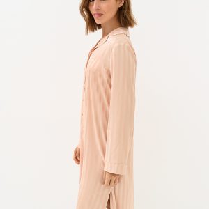 Пижама Рубашка пижамная OMSA Line, жаккард в полоску