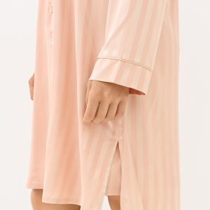 Пижама Рубашка пижамная OMSA Line, жаккард в полоску
