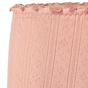 Пижама OMSA Pointelle Chic топ на бретелях и шорты, ажурный хлопок