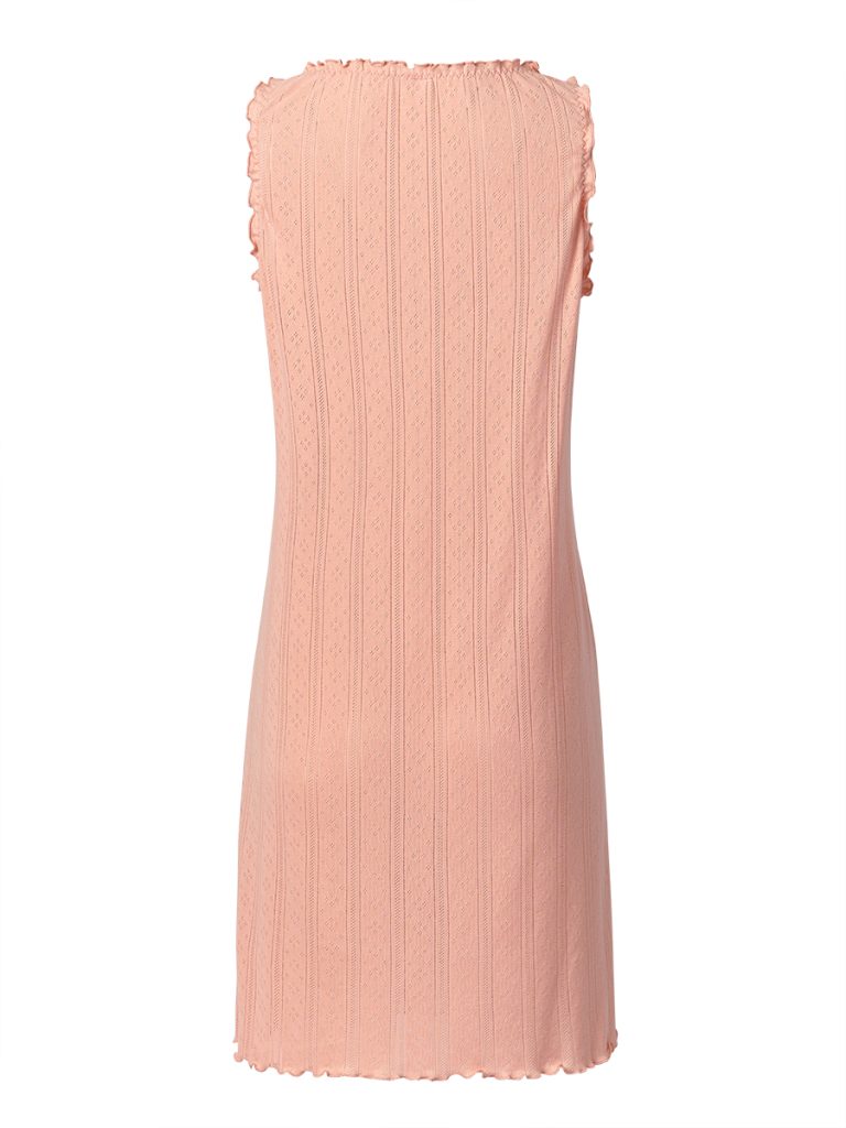 Сорочка ночная OMSA Pointelle Chic, широкие бретели, ажурный хлопок