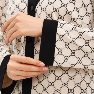 Пижама OMSA Alta Moda рубашка и брюки прямые, хлопок с принтом