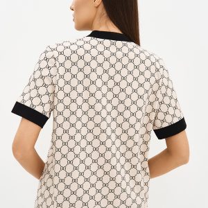 Пижама OMSA Alta Moda рубашка короткий рукав и шорты, хлопок