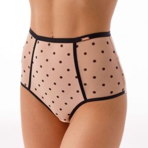 Трусы макси COQUETTE REVUE Sunlight, сетка с декором