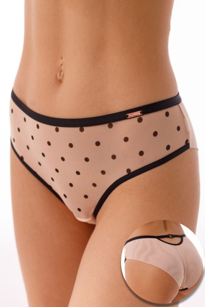 Трусы панти COQUETTE REVUE Sunlight, сетка с декором