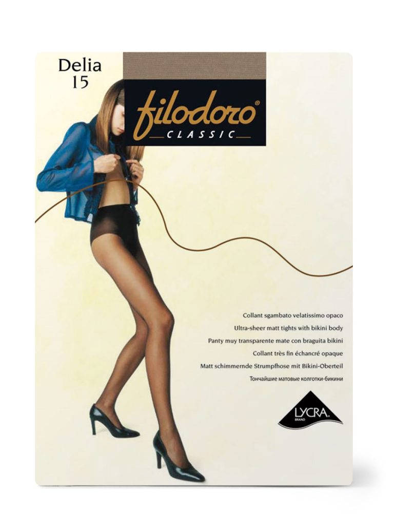 Колготки женские Filodoro Delia 15 den с трусиками-бикини
