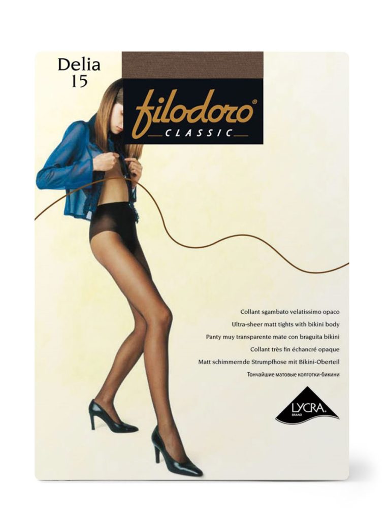 Колготки женские Filodoro Delia 15 den с трусиками-бикини
