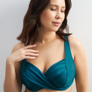 Купальник раздельный OMSA Deluxe Bikini, блестящая микрофибра