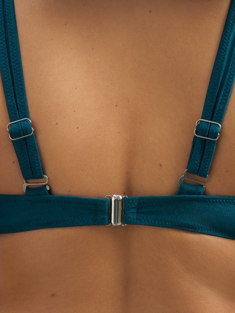 Купальник раздельный OMSA Deluxe Bikini, блестящая микрофибра
