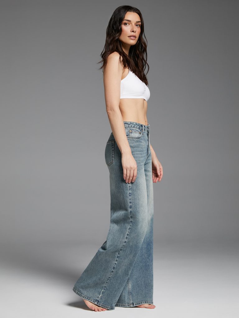 OmD 1500 WIDE LEG Джинсы жен.