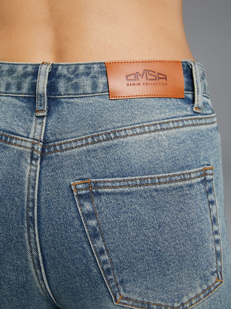 OmD 1500 WIDE LEG Джинсы жен.